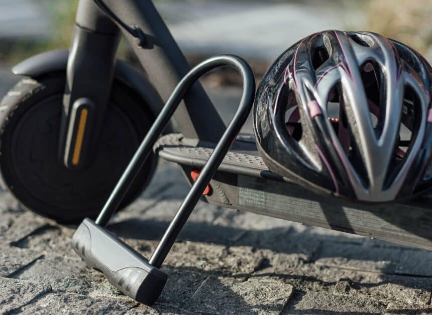 The,Bike,U,Lock,For,Electric,Scooter,To,Protect,It The,Bike,U,Lock,For,Electric,Scooter,To,Protect,It